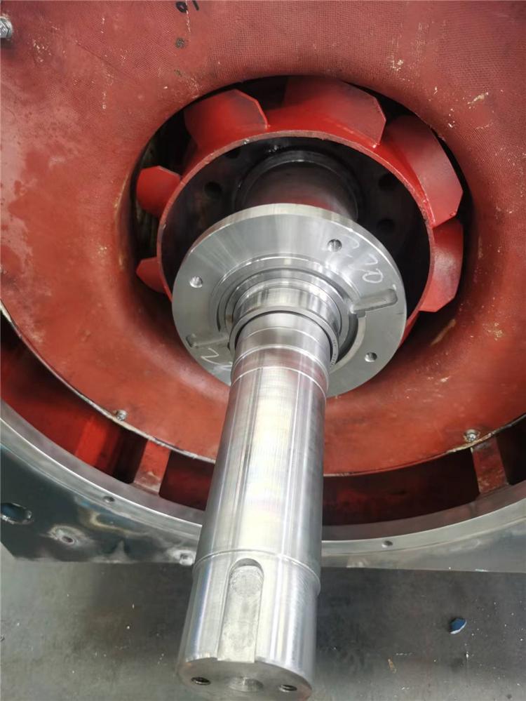 500kw-2P電機(jī)維修換軸